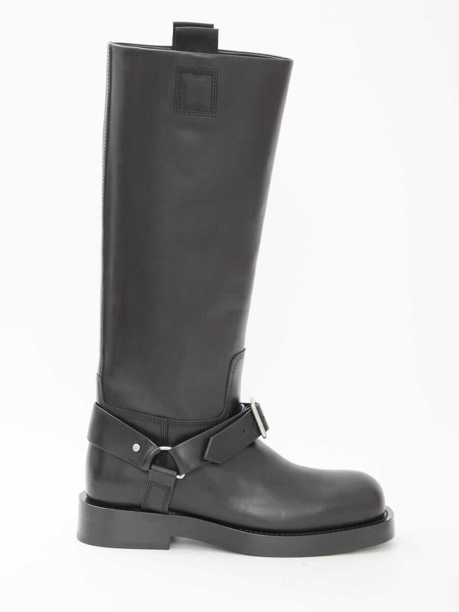 Burberry Saddle High boots BLACK