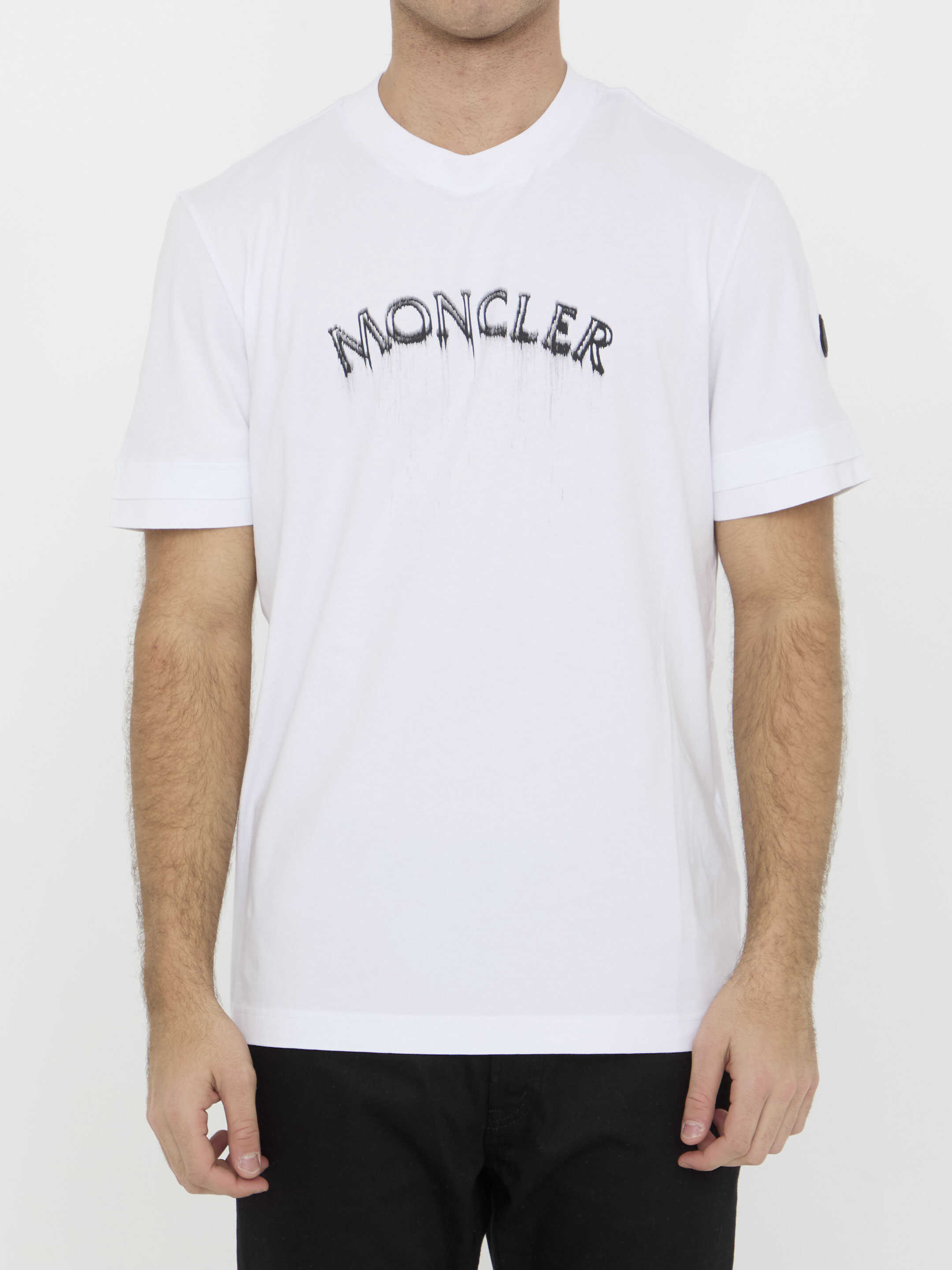 Moncler Logo T-Shirt WHITE