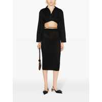Imbracaminte JACQUEMUS Dama - Fuste JACQUEMUS Jacquemus La Jupe Pralu Midi Skirt Black Femei (BM 12788097) - B-mall.ro