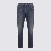 Blugi Dolce & Gabbana Logo Plaque Jeans Barbati