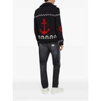 Blugi Dolce & Gabbana pentru Barbati - Blugi Dolce & Gabbana Dolce & Gabbana Fringed Stitching Jeans BLUE Barbati (BM 12832977) - B-mall.ro
