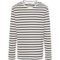 Pulovere Jil Sander White And Blue Cotton Knitwear Barbati