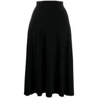 Fuste Norma Kamali Flared Jersey Skirt Femei