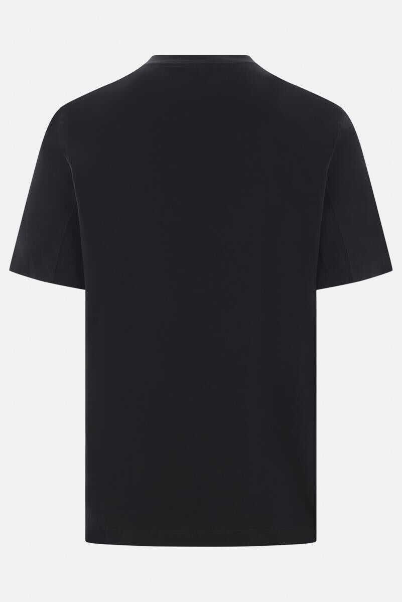 Topuri Brunello Cucinelli Brunello Cucinelli T-Shirts And Polos Black Barbati (BM 12850218) 2