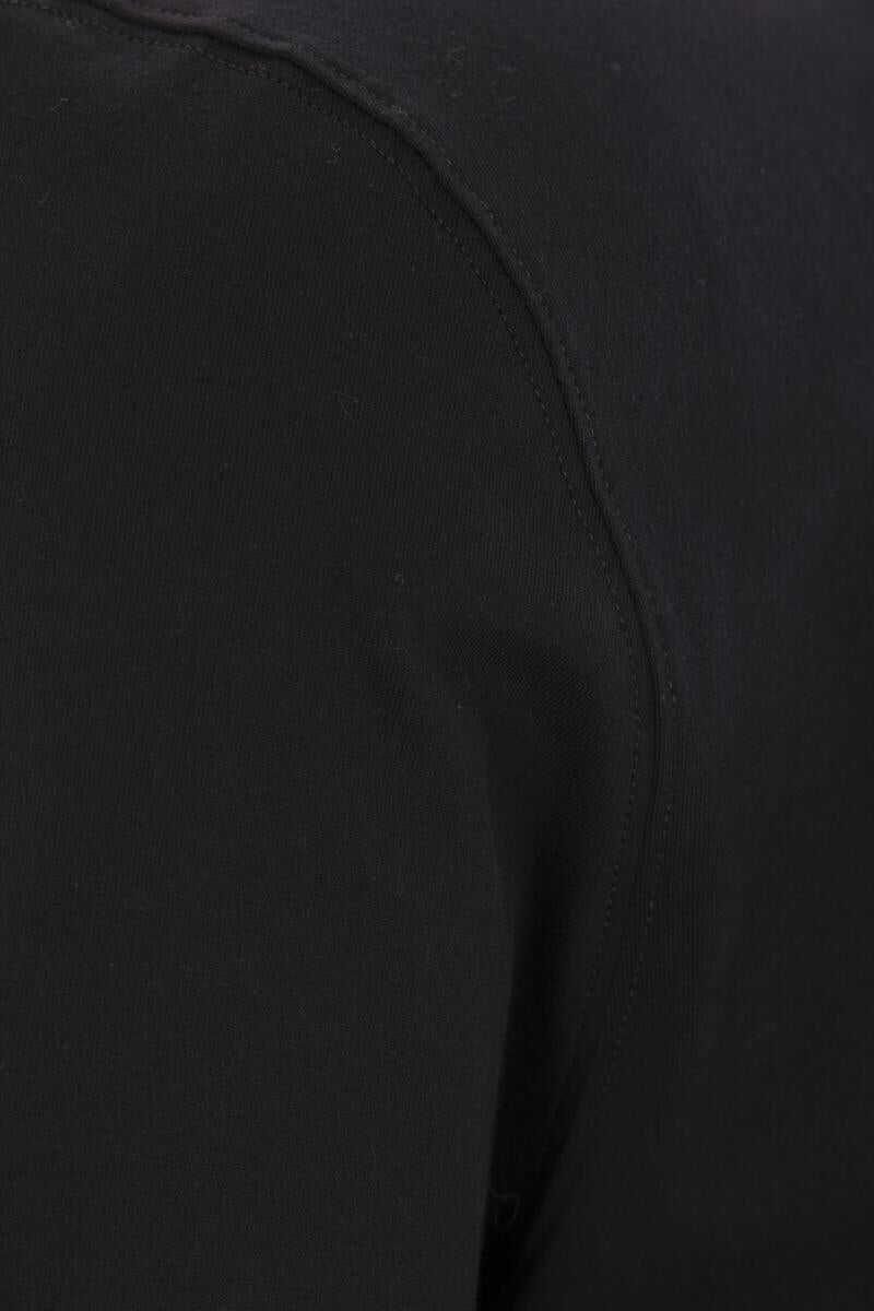 Topuri Brunello Cucinelli Brunello Cucinelli T-Shirts And Polos Black Barbati (BM 12850218) 4