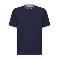 Tricouri Brunello Cucinelli Cotton T-Shirt Barbati