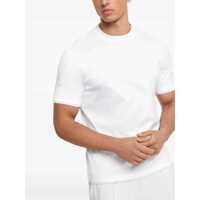 Tricouri Brunello Cucinelli pentru Barbati - Tricouri Brunello Cucinelli Brunello Cucinelli Double Layer T-Shirt WHITE Barbati (BM 12850266) - B-mall.ro