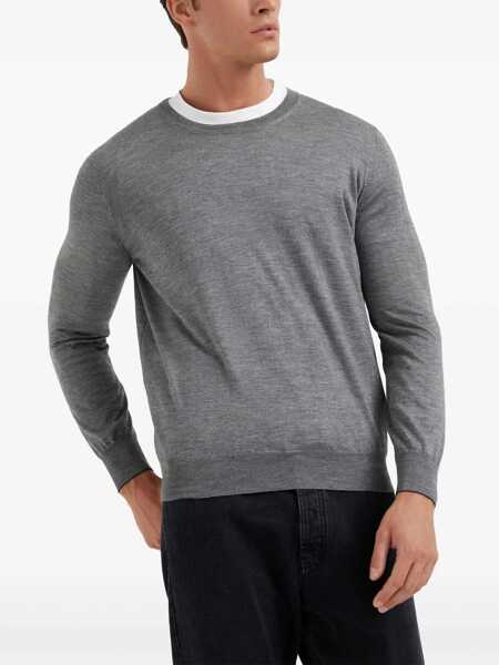 Caciuli Brunello Cucinelli Brunello Cucinelli Reversible Beanie GRAY Barbati (BM 12852624) 3