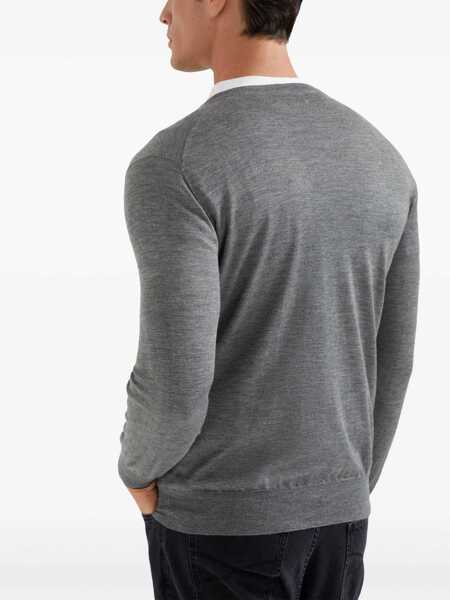 Caciuli Brunello Cucinelli Brunello Cucinelli Reversible Beanie GRAY Barbati (BM 12852624) 4