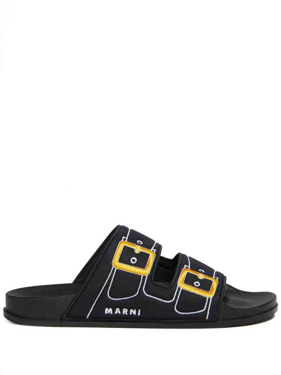 Marni Marni Flat shoes BLACK