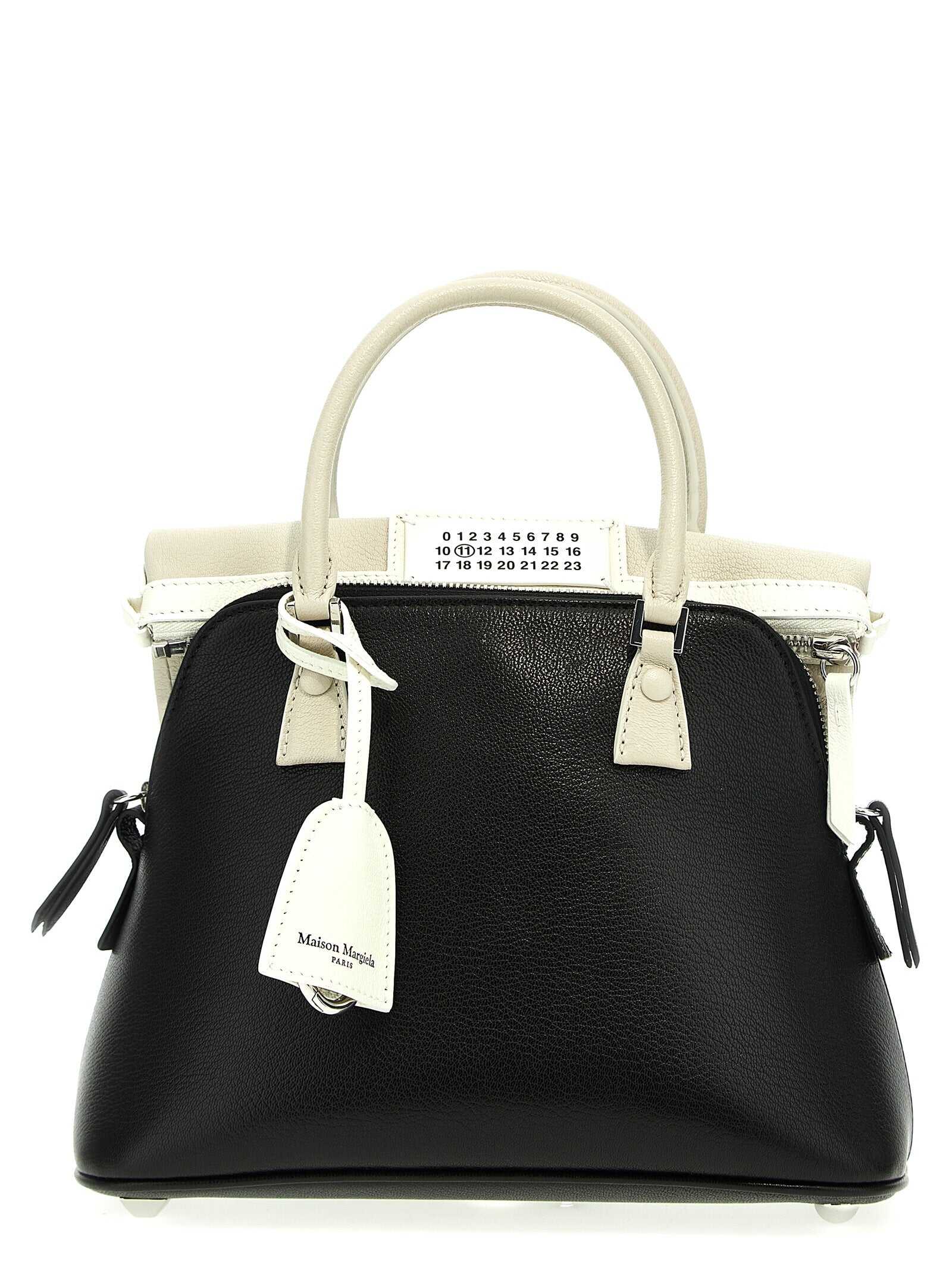 Maison Margiela MAISON MARGIELA 5AC classique mini leather handbag BLACK