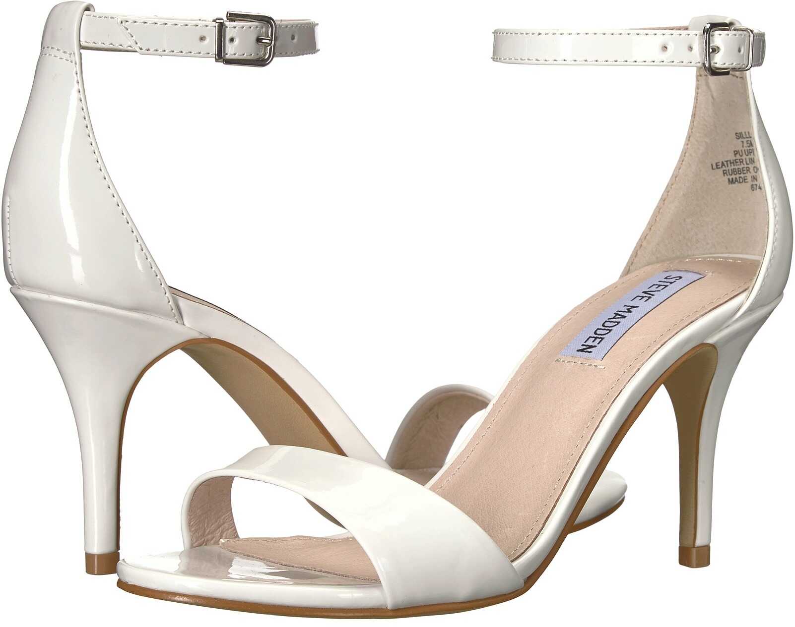 Steve Madden Exclusive - Sillly Sandal White Patent