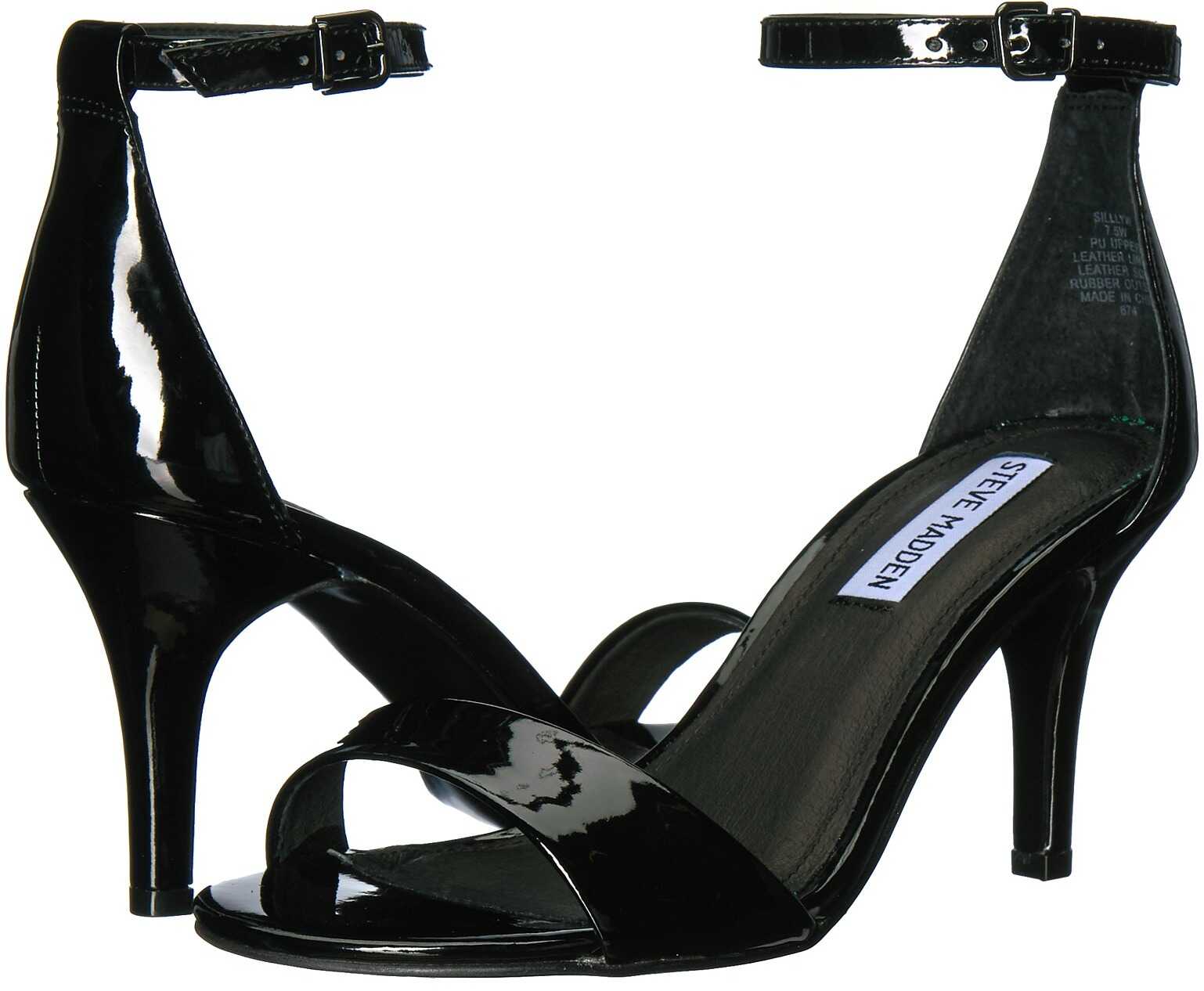 Sandala Steve Madden Exclusive - Sillly Sandal Black Patent
