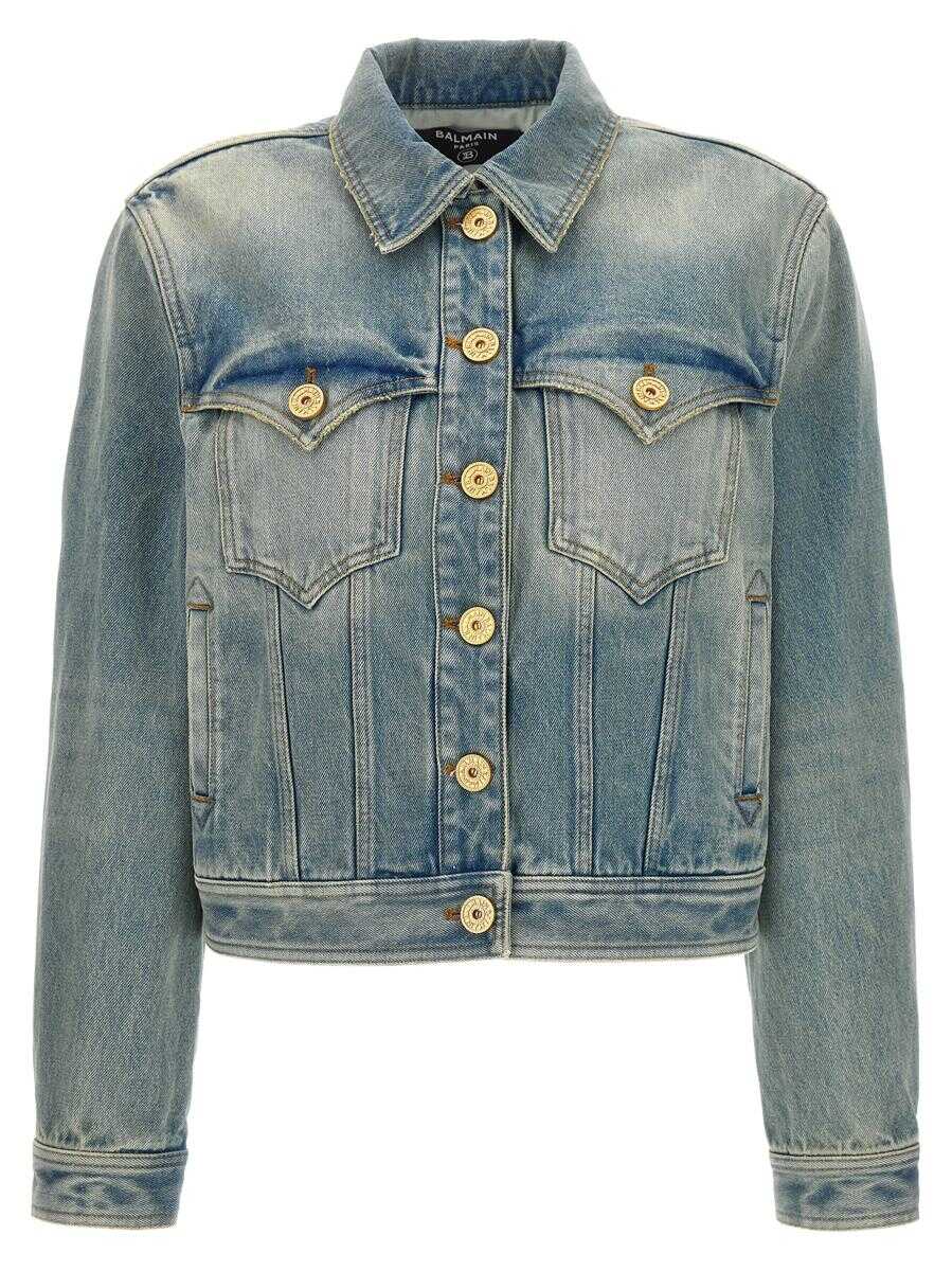 Balmain BALMAIN Vintage denim jacket BLUE
