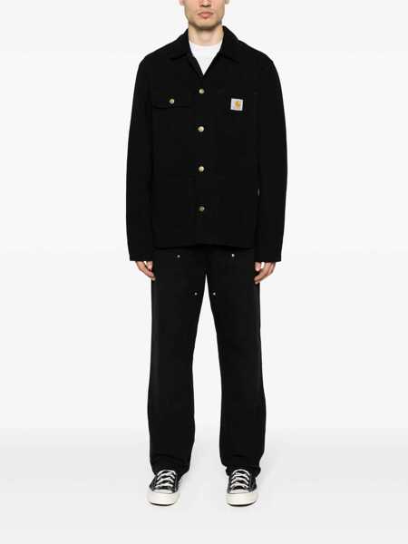 Geci Carhartt Carhartt Wip Michigan Canvas Jacket Black Barbati (BM 13046259) 2