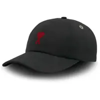 Accesorii AMI Paris pentru Barbati - Sepci AMI Paris ADC Baseball Hat NOIR Barbati (BM 13094313) - B-mall.ro
