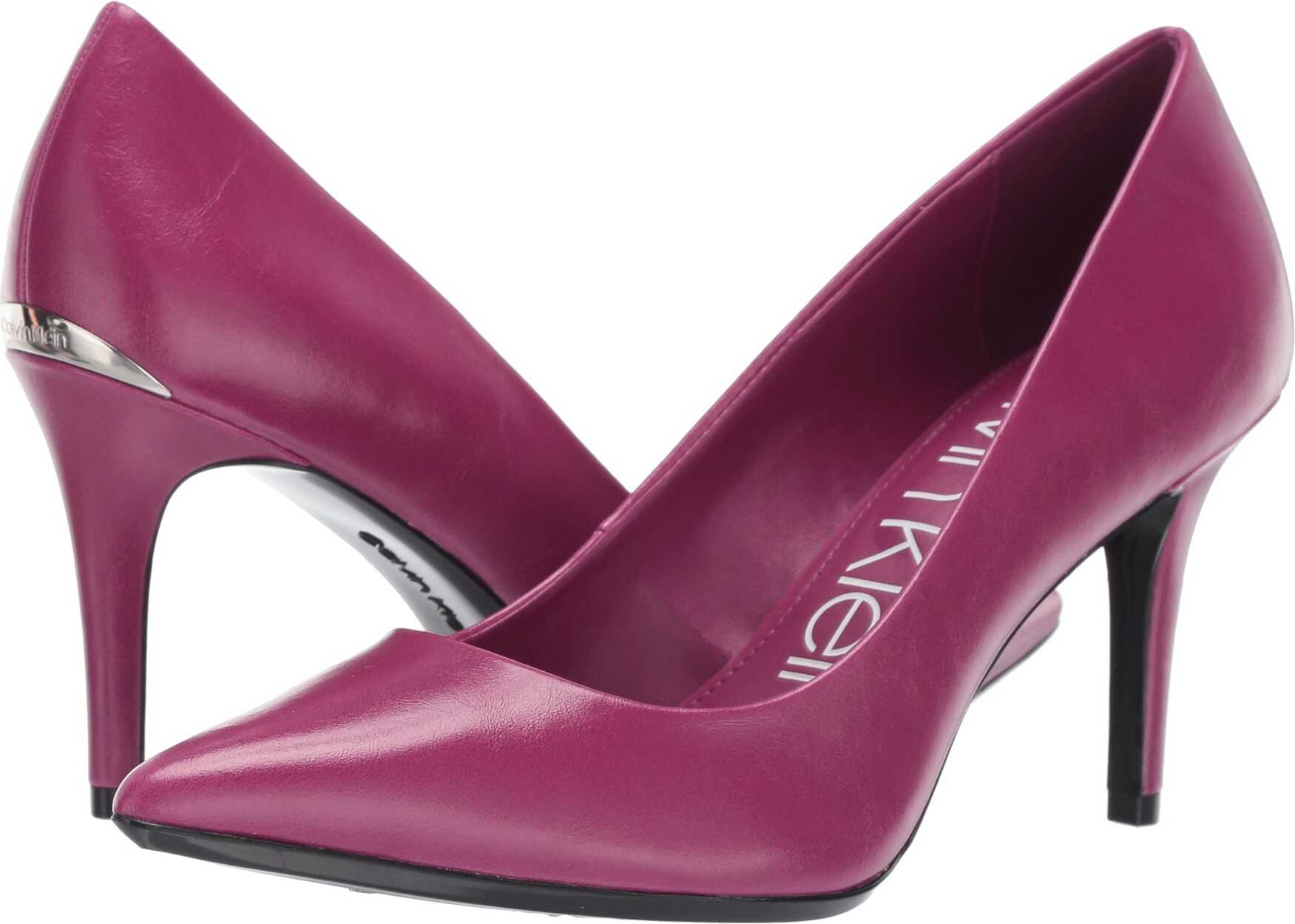 Pantof Calvin Klein Gayle Pump Magenta Varnished Crackle