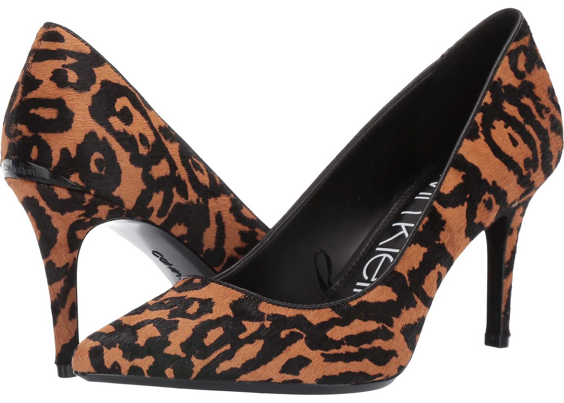 Calvin Klein Gayle Pump Natural Haircalf/Sheep