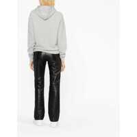 Pulovere Saint Laurent Dama - Pulovere Saint Laurent Saint Laurent Felpa In Cotone Con Logo Ricamato GREY Femei (BM 13141725) - B-mall.ro