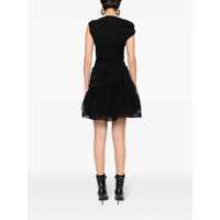 Topuri Alexander McQueen Dama - Topuri Alexander McQueen Alexander McQueen Asymmetrical Top Black Femei (BM 13150839) - B-mall.ro