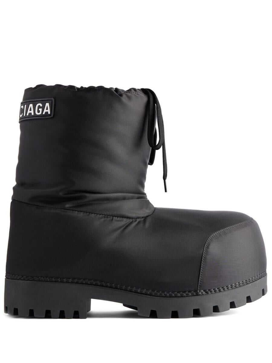 Balenciaga BALENCIAGA Alaska technical fabric ankle boots BLACK