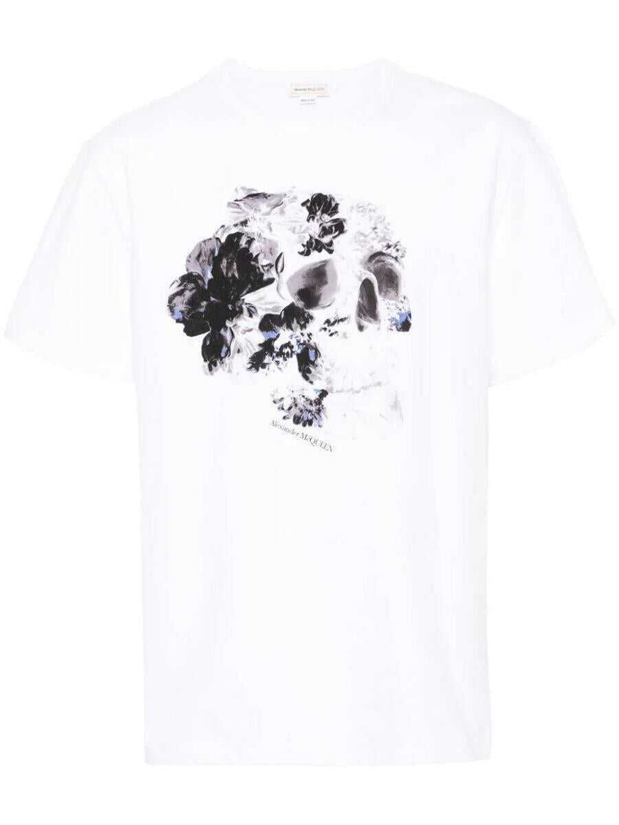 Alexander McQueen Alexander McQueen T-shirts and Polos WHITE / BLACK