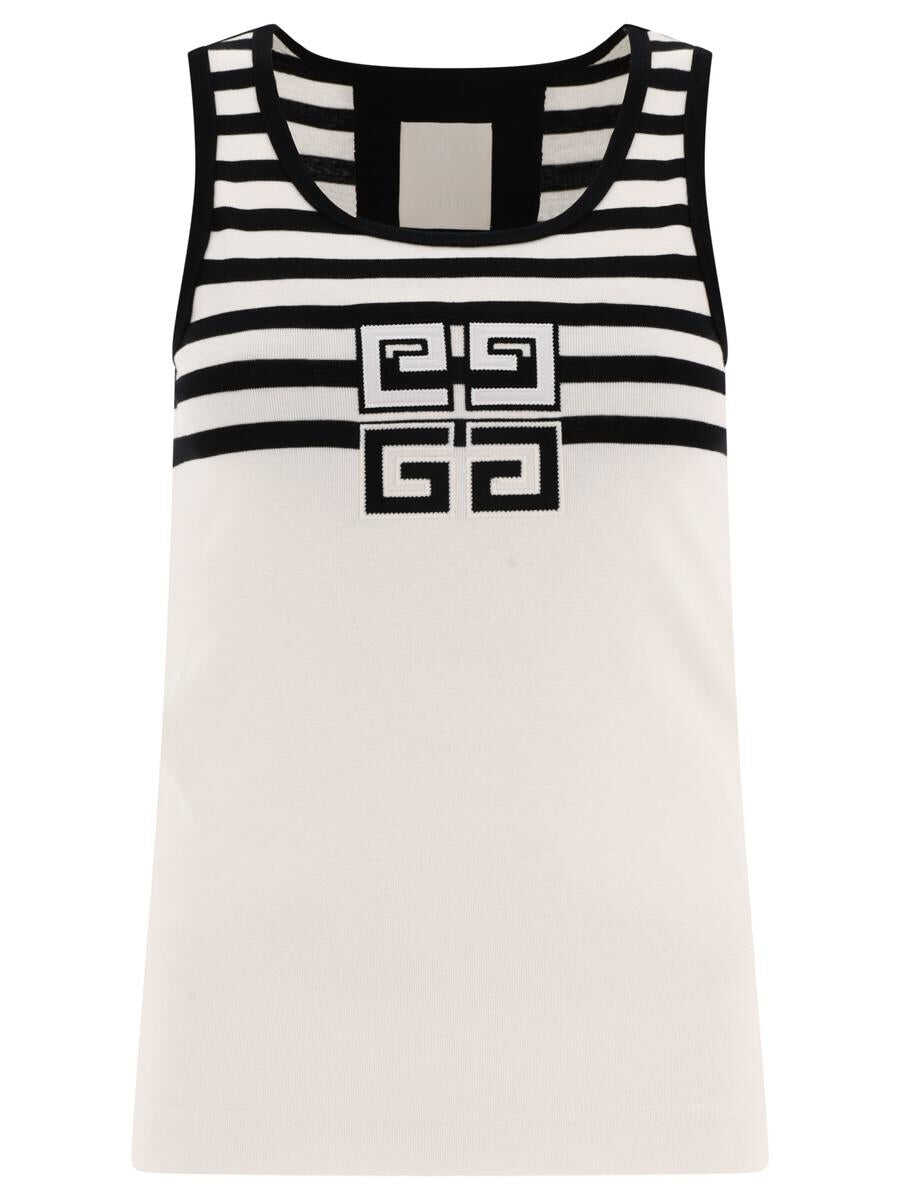 Givenchy GIVENCHY 4G tank top WHITE