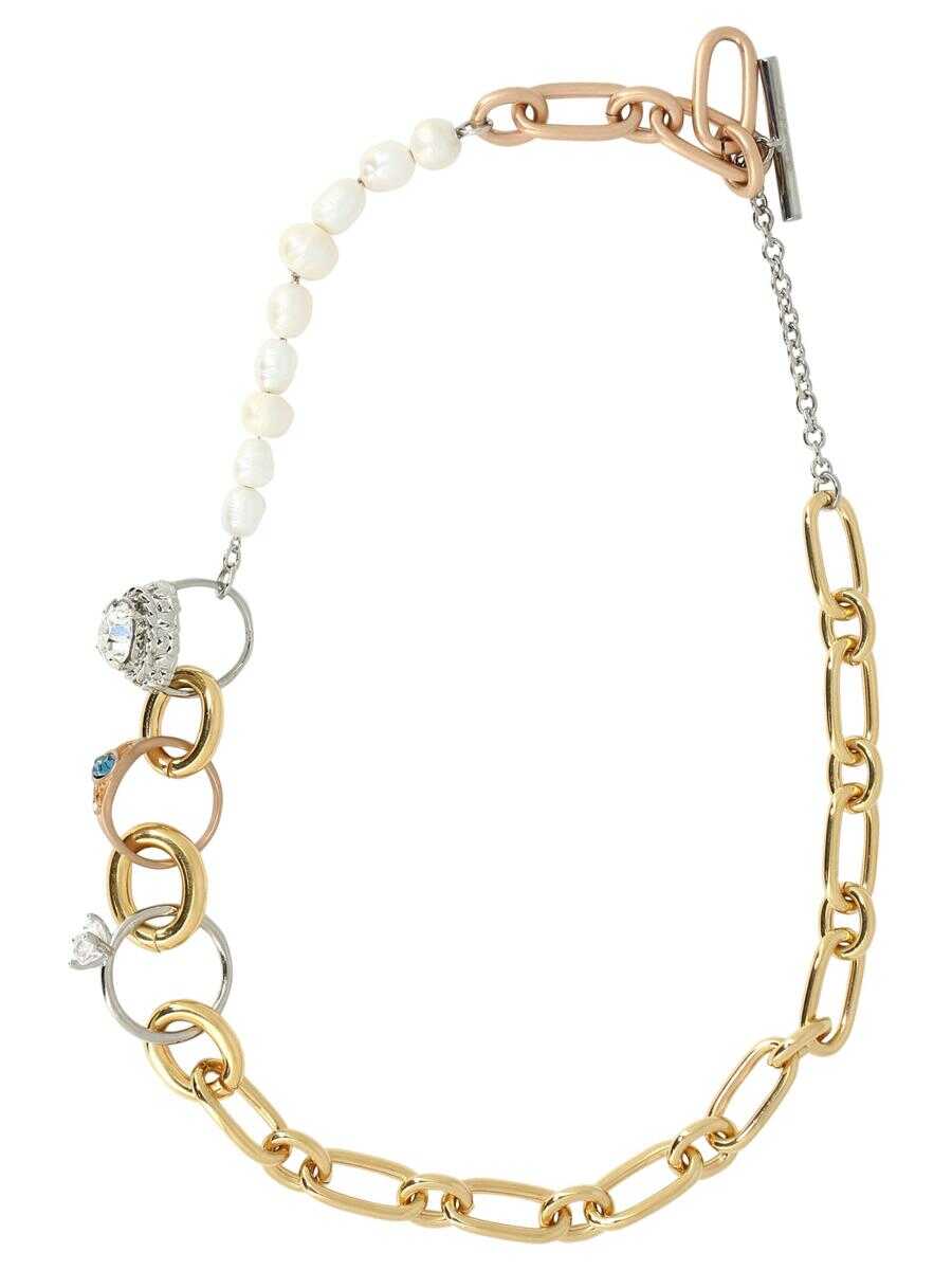 Marni MARNI Necklace with rings GOLD