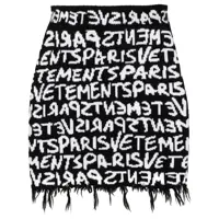 Fuste Vetements 'Graffiti Monogram' Skirt Femei