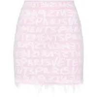 Fuste Vetements 'Graffiti Monogram' Skirt Femei