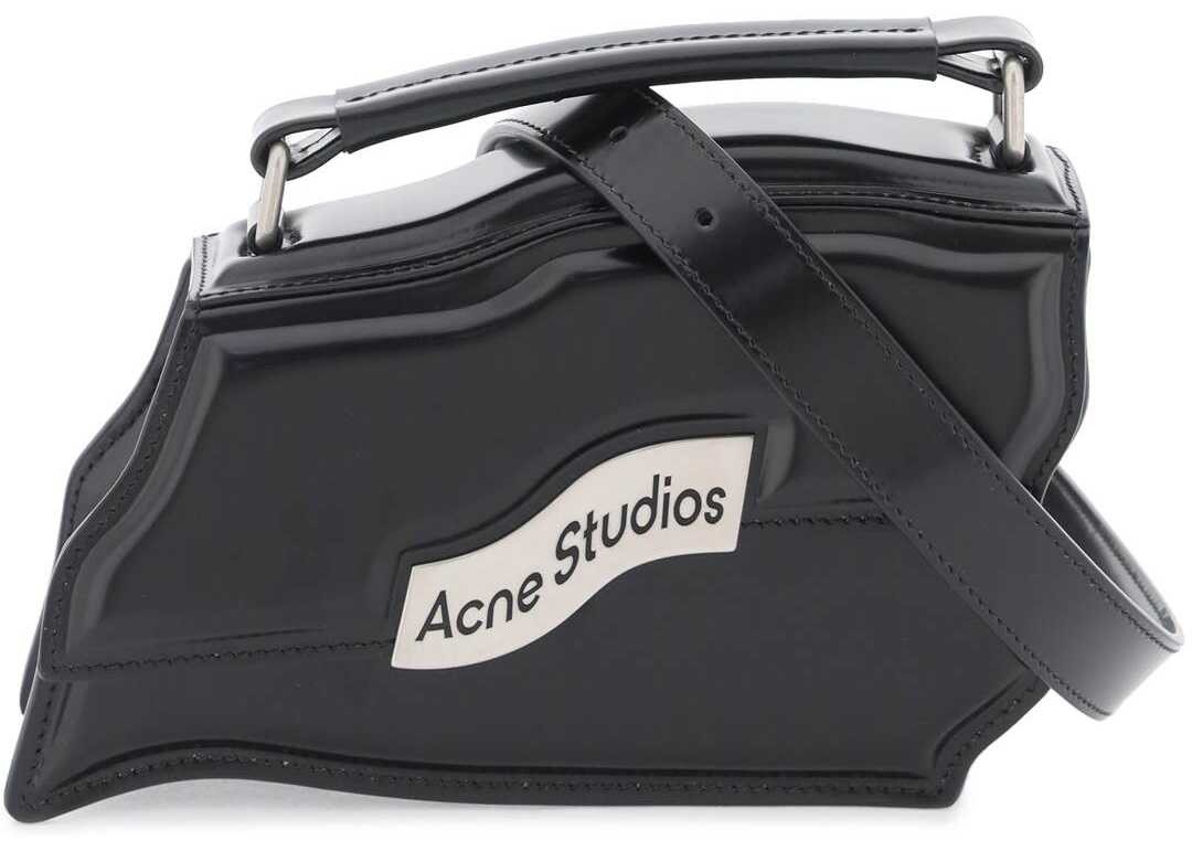 Acne Studios Distortion Wavy Mini Bag BLACK