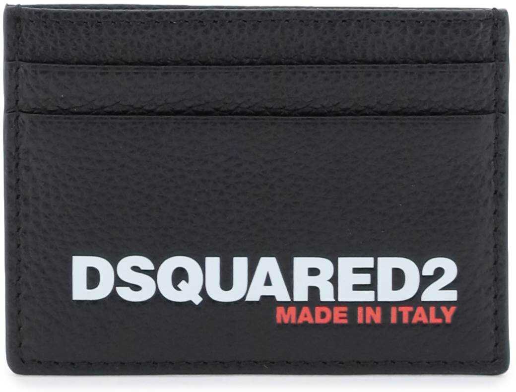 DSQUARED2 Logo Bob Cardholder NERO