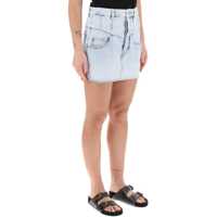 Fuste scurte Narjis Denim Mini Skirt Femei