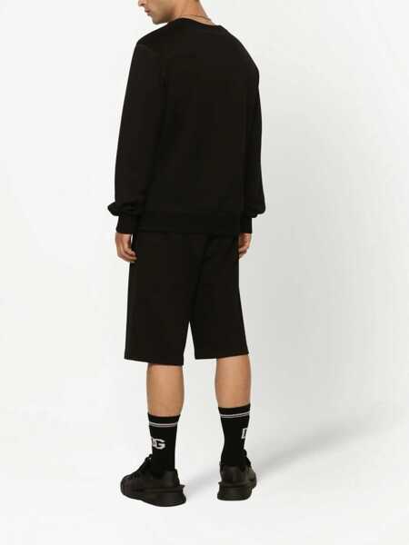 Pulovere Dolce & Gabbana Dolce & Gabbana Sweater With Application Black Barbati (BM 13318530) 4