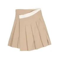 Fuste scurte Low Classic Pleated Midi Wrap Skirt Clothing Femei