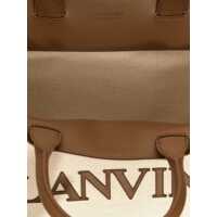 Genti de mana Dama pagina 81 - Genti de mana Lanvin Lanvin Logo Canvas Shopping Bag Beige Femei (BM 13340658) - B-mall.ro