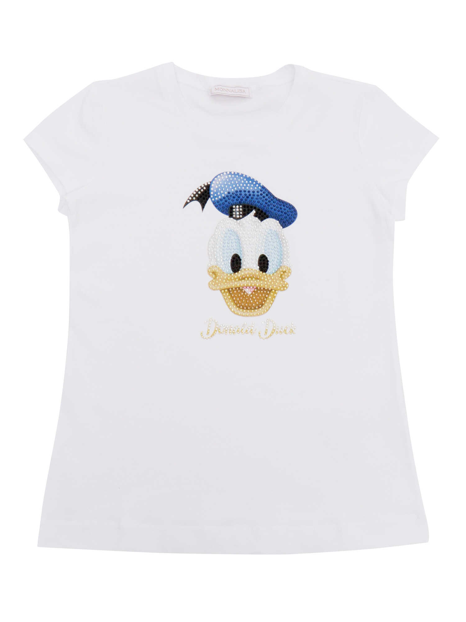 Monnalisa Duffy Duck T-shirt White