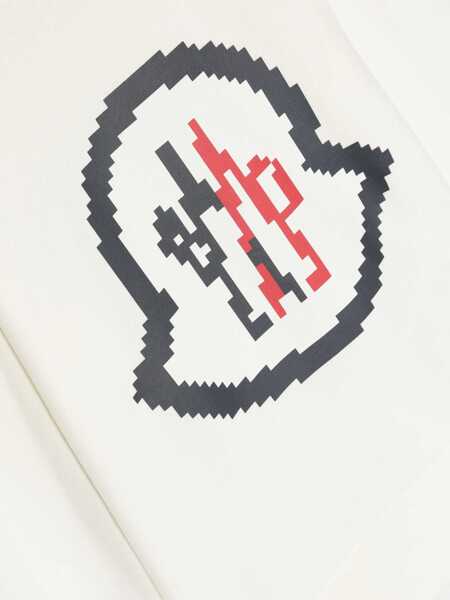 Bluze de trening Moncler White sweatshirt with logo White Baieti (BM 13347054) 3