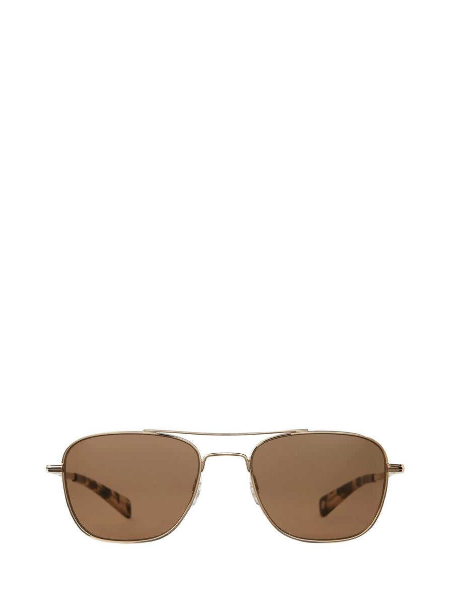 GARRETT LEIGHT GARRETT LEIGHT Sunglasses GOLD-YELLOW TORTOISE/BROWN SUV