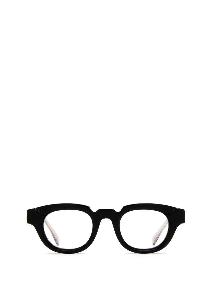 KUBORAUM KUBORAUM Eyeglasses BLACK SHINE & TRANSPARENT BROWN