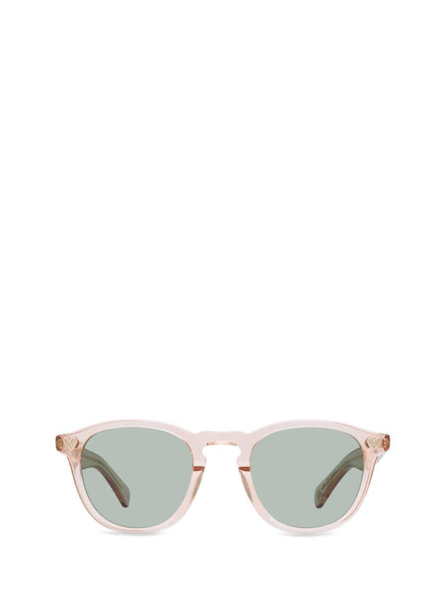 GARRETT LEIGHT GARRETT LEIGHT Sunglasses PINK CRYSTAL/VERIDIAN