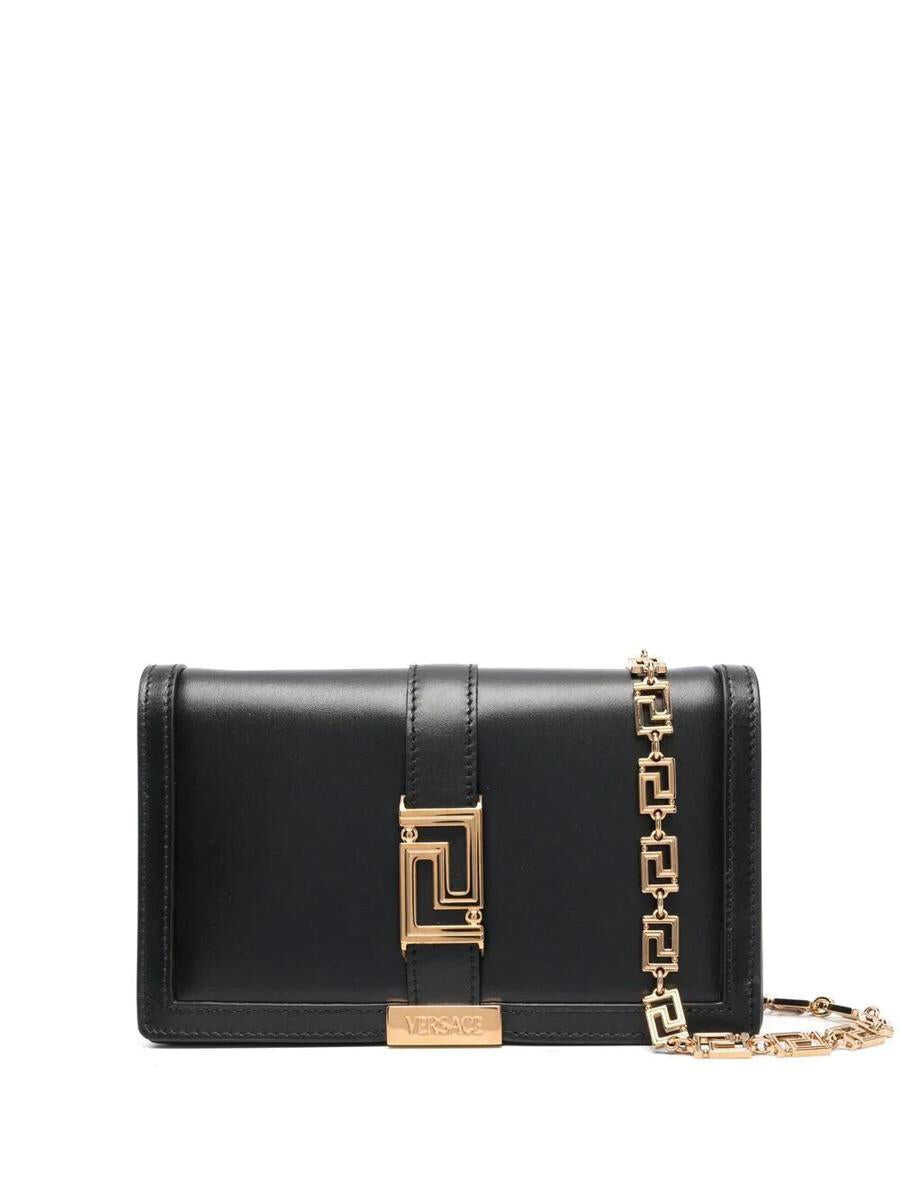 Versace VERSACE WALLET ON CHAIN ACCESSORIES BLACK