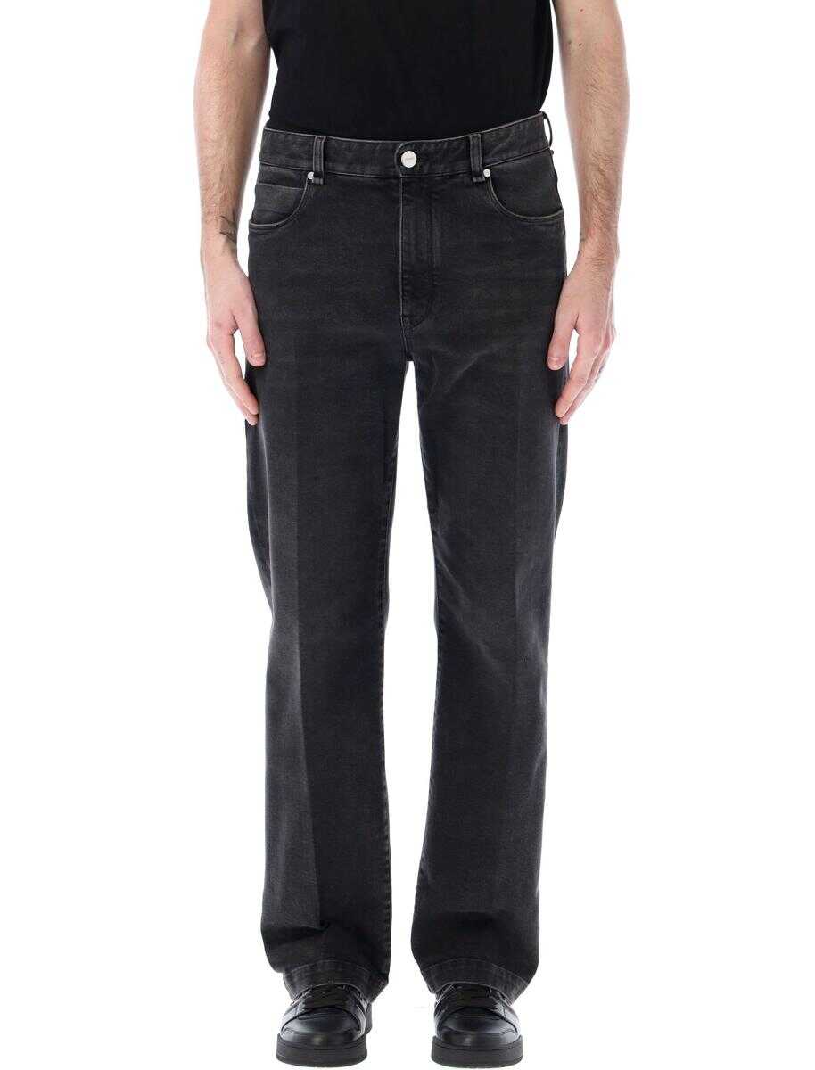 Fendi FENDI Faded denim jeans BLACK