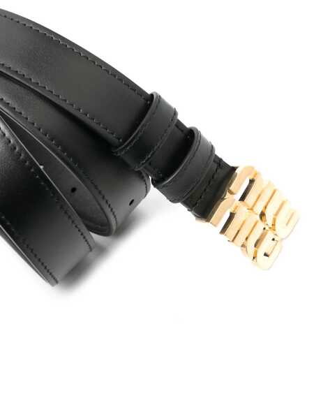 Curele Miu Miu Miu Miu Belt Black Femei (BM 13356867) 2