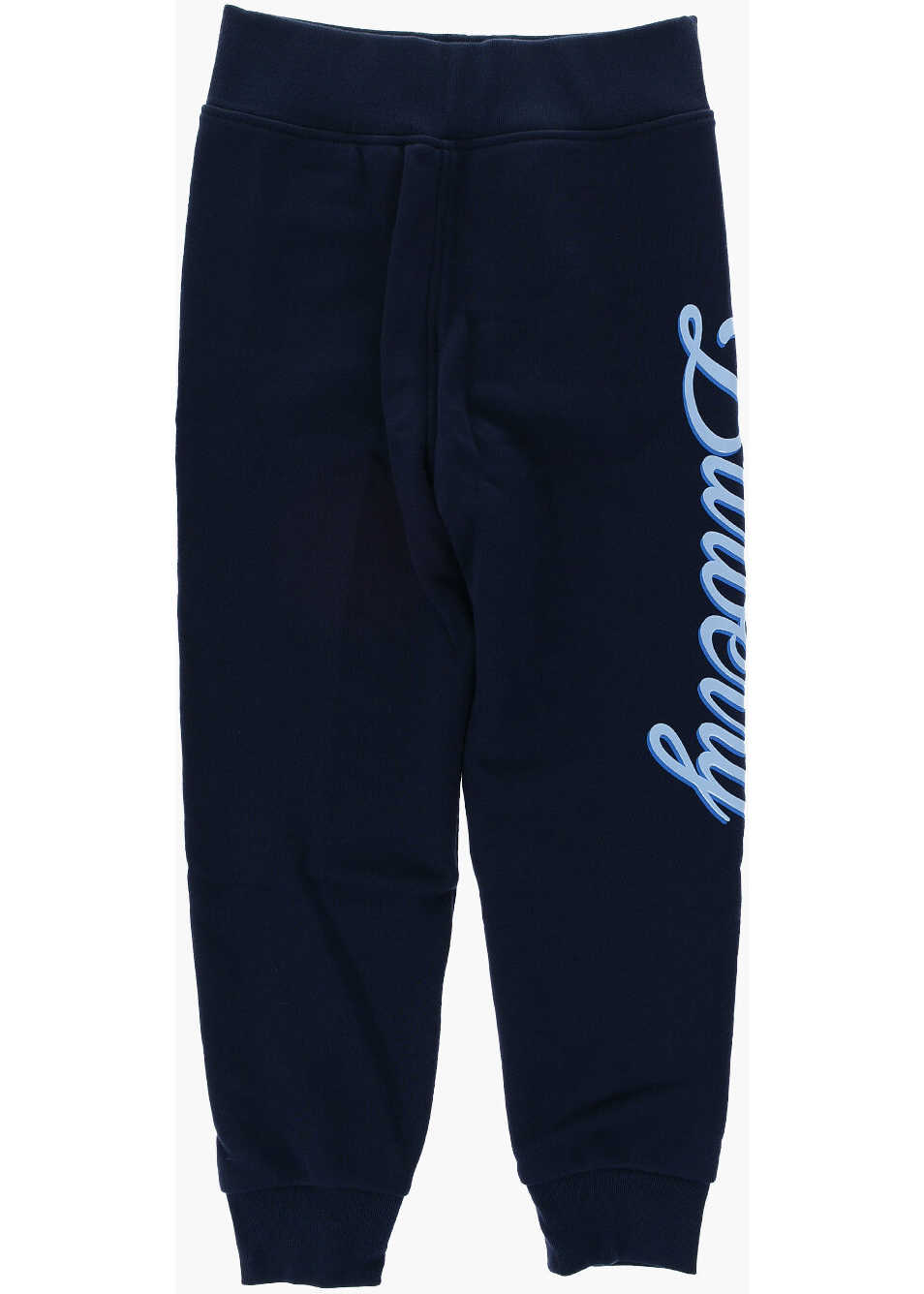 Burberry Kids Solid Color Sutton Joggers With Printed Logo Blue