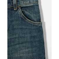 Blugi drepti pentru Baieti - Blugi drepti Gucci Jeans With Golden Clamps On The Back Blue Baieti (BM 13360938) - B-mall.ro