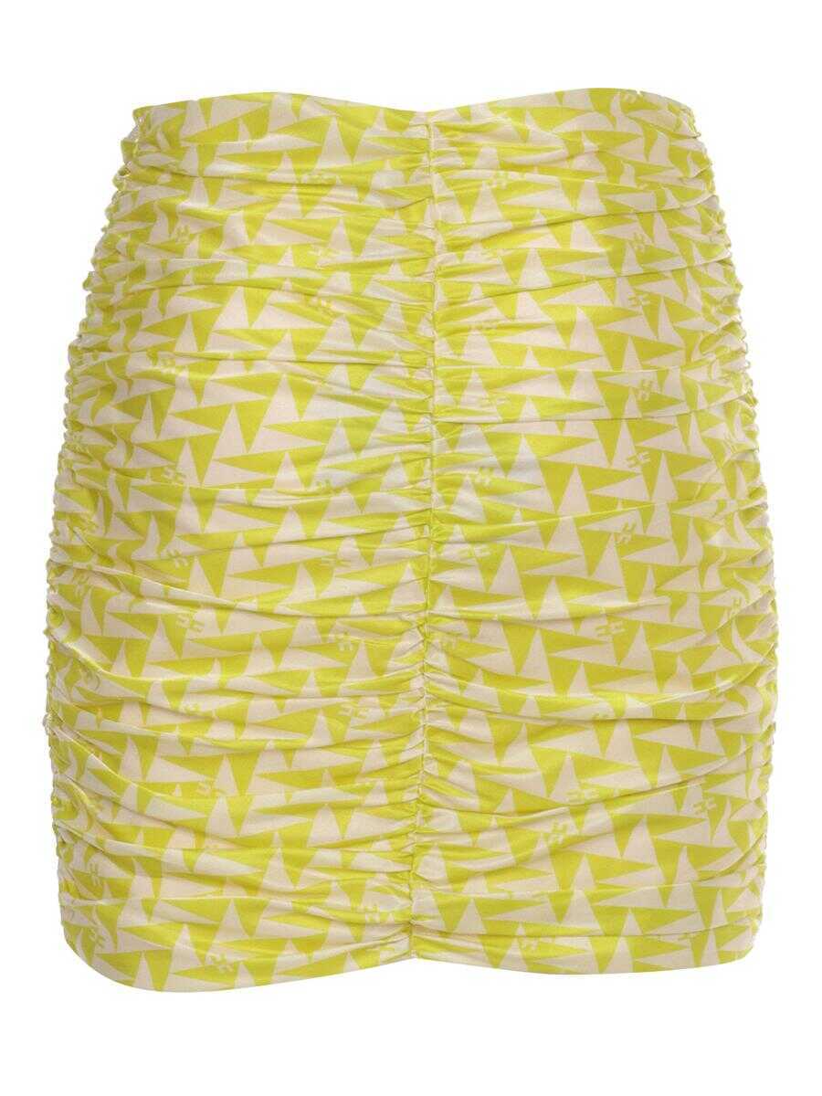 Fuste scurte Elisabetta Franchi Elisabetta Franchi Skirt YELLOW Femei (BM 13366635) 2