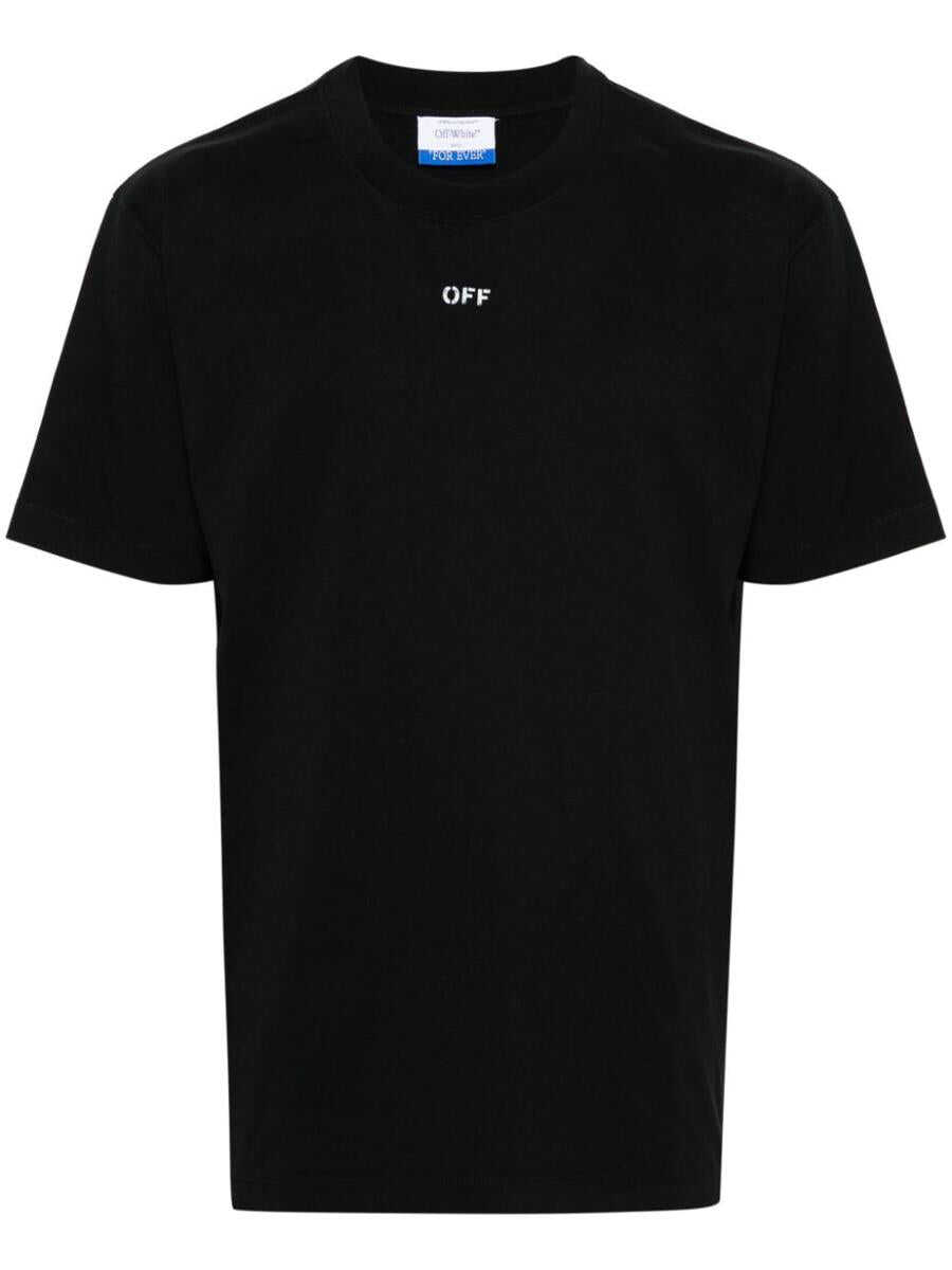 Off-White OFF-WHITE Logo cotton t-shirt BLACK