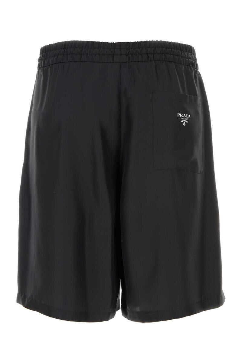 Pantaloni Prada Prada Bermuda Black Barbati (BM 13372419) 2