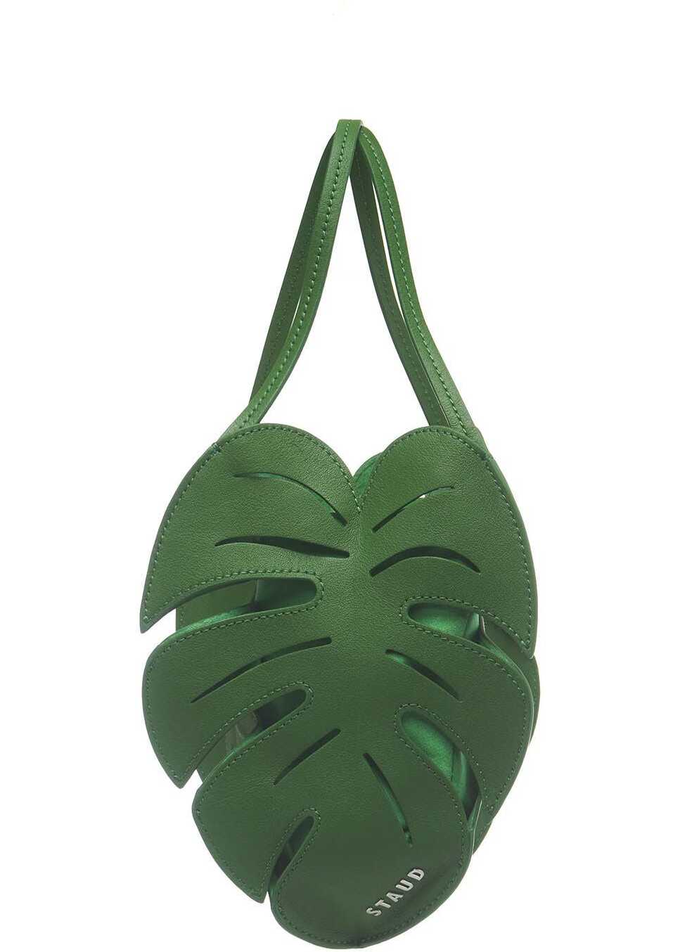 STAUD Hand bag "Palm" Green